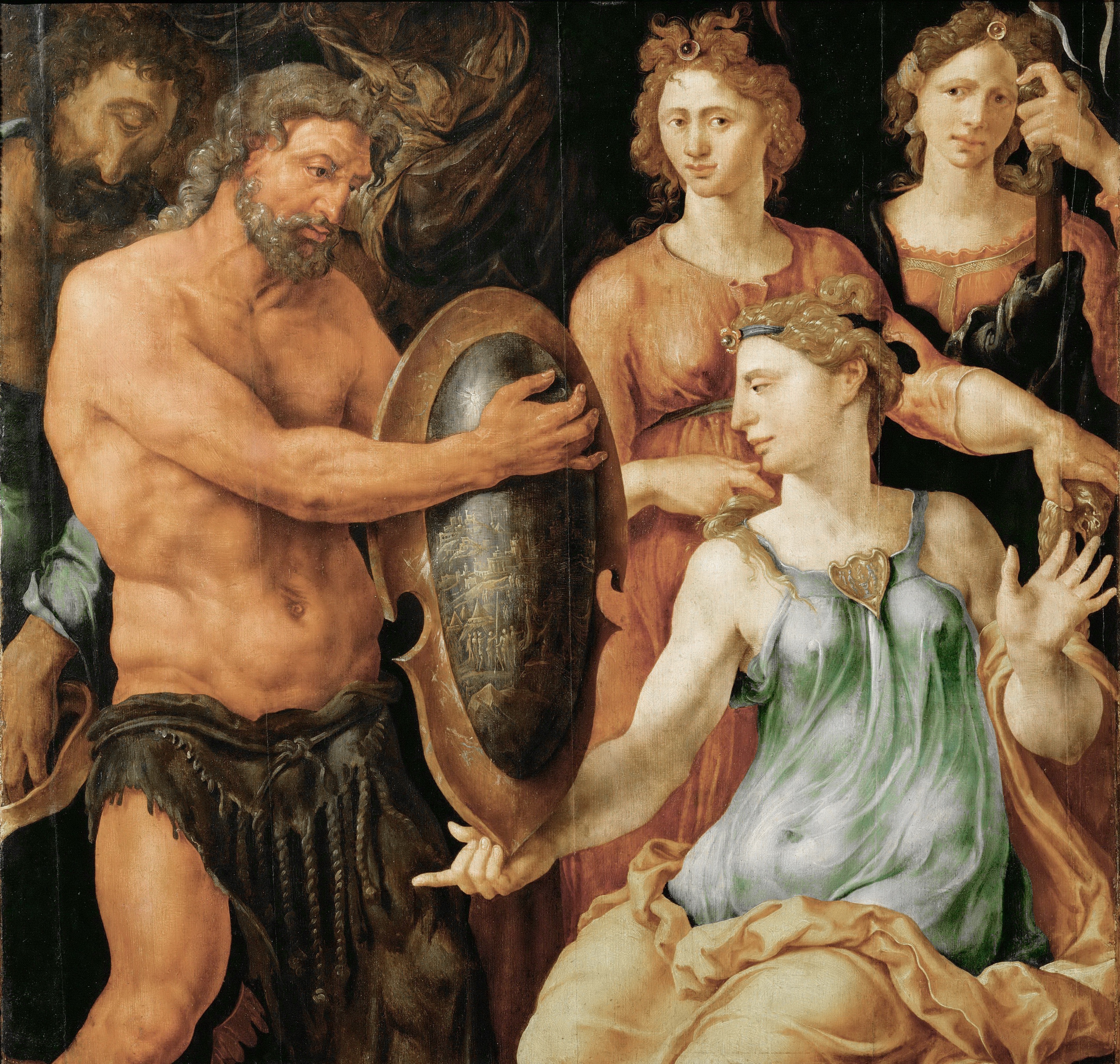 Vulcan Handing Thetis the Shield for Achilles